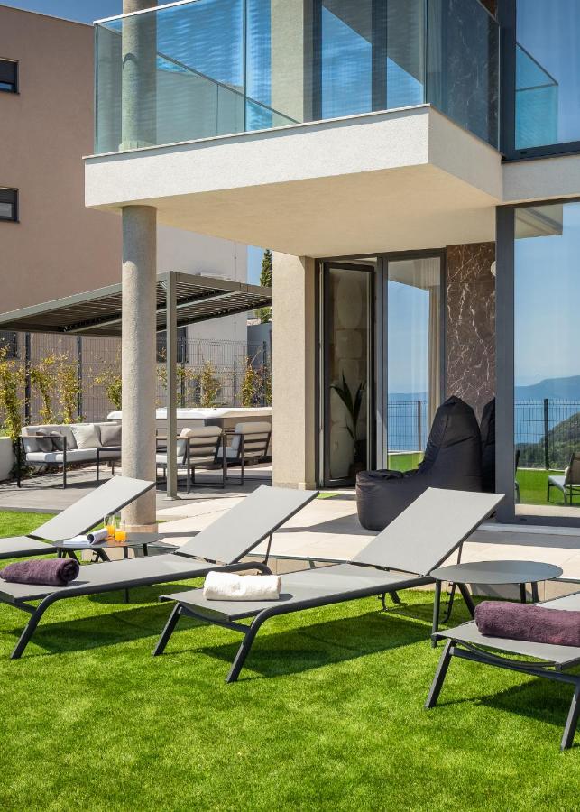 Royal Hilltop Residence Labin  Kültér fotó